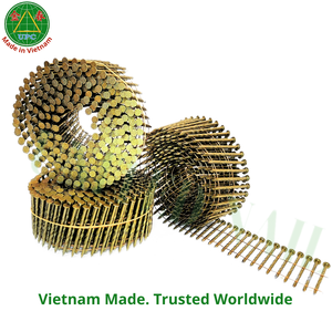 Clavos en Espiral de 1-3/4 Pulgadas con Cabeza de Tornillo y Vástago de Acero para Pistolas de Clavos, Instalación Rápida, Agarre Fuerte para Estructuras y Paletas |   Clavo en rollo - Product Image 4