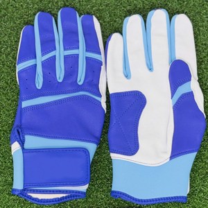 Full Finger Safety <b>Gloves</b> Polyester/Cotton Waterproof Blue White Light Blue Non-Slip Hook Loop Closure Casual Unisex All Seasons - Product Image 1