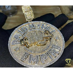Colgante de Joyería Designer Money Machine con Estilo Hip Hop Urbano de Lujo y Acabado Iced Out - Product Image 4