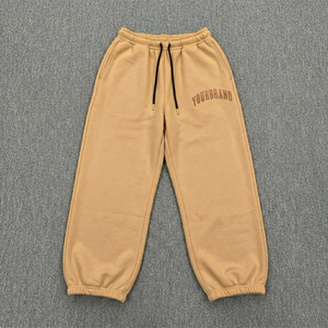 Casual Wear Women's Sweat Pant Wide Leg Flares Baggy Sweatpants Side Piping Knitted Embroidery Sweat <b>Track</b> Pants for Women - Product Image 5