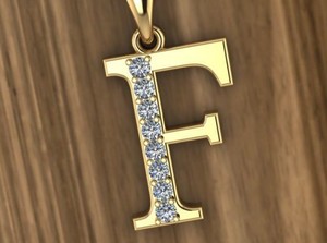 Luxury 925 Sterling <b>Silver</b> Gold Plated <b>Initial</b> Letter <b>Pendant</b> CZ Alphabet A To Z Necklace Jewelry - Product Image 3