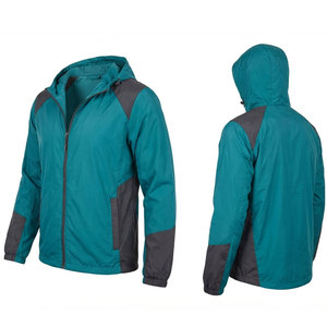 Veste coupe-vent légère, logo personnalisé, service OEM, style décontracté, conçue pour la protection contre le vent et les voyages - Product Image 3