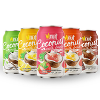Klaargemaakte kokosmelkdrank, diverse smaken - gratis sample, lage minimale bestelhoeveelheid, beschikbaar VINUT Private Label groothandel fabriek