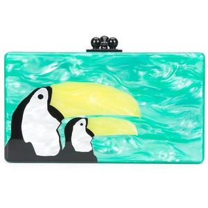 Pochette de soirée en résine écologique de luxe pour femmes, décorations durables pour les occasions spéciales - Product Image 4