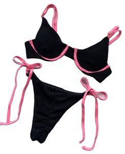 ชุดบิกินี่ว่ายน้ำคุณภาพสูงแบบยูนิเซ็กซ์ พร้อมบรากับกางเกงใน สามารถปรับแต่งได้ พร้อมโลโก้ตามสั่ง ชุดบิกินี่สำหรับใส่ไปชายหาด - Product Image 1