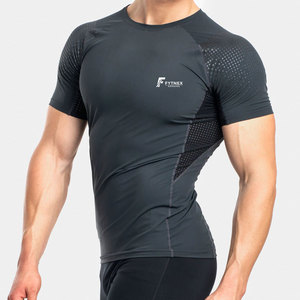 Low MOQ Customizable Men's Gym T-<b>Shirts</b>-<b>100</b>% <b>Polyester</b> Eco-Friendly Quick Dry & Breathable for Online Sale - Product Image 1
