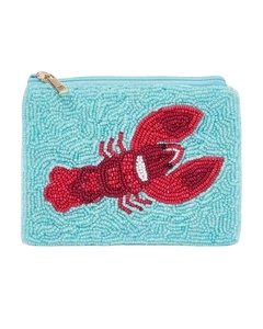 Porte-monnaie brodé artisanal perlé fait main, le plus vendu, avec anneau détachable pour le rangement de l'argent lors des matchs sportifs et - Product Image 1
