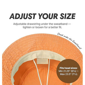 Sombrero tipo pescador de alta calidad, buen material, disponible a precio de mayoreo, tela suave, 100% poliéster, sombrero tipo pescador duradero. - Product Image 3