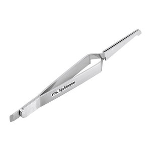 Pince à brackets dentaires orthodontiques à action inversée, instrument dentaire dentelé professionnel en acier inoxydable - Product Image 1