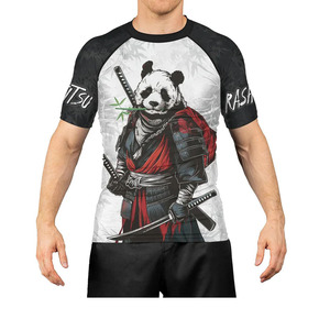 Custom Design Men's Long Sleeve Rashguard BJJ Compression Wear 100% Polyester Premium Quality OEM Service <b>Heat</b>-Transfer Printed - Product Image 4