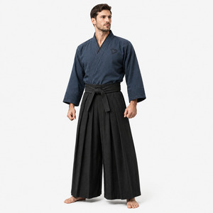 Dark Blue Unisex Karate Gi Uniform 100% Cotton Durable Regular Fit Adult Martial <b>Arts</b> Wear Quick Dry Breathable Lightweight - Product Image 2