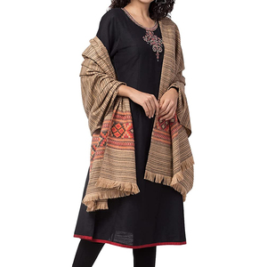 Wholesale High Quality Stylish Handmade Kashmiri Women Shawl New Fashion Warm Neck <b>Wrap</b> Cashmere Pashmina Shawl for Women - Product Image 4