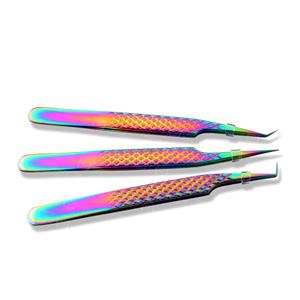 Precision <b>Eyelash</b> Tweezers Stainless Steel Lash Extension <b>Tools</b> for Professional <b>Beauty</b> Salon Supplies Customize Logo - Product Image 4