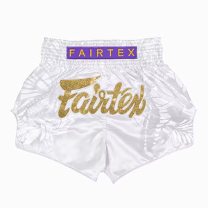 กางเกงมวยไทย FairTex รุ่นใหม่ขายดี ราคาส่ง RTS ออกแบบใหม่ ผลิตจากโพลีเอสเตอร์ 100% สำหรับออกกำลังกายที่ยิม - Product Image 5
