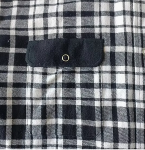 Bulk Wholesale Custom Designer Logo Plaid Flannel Shirts for Women - Product Image 6