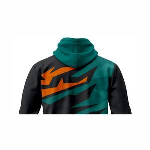 Sudaderas con capucha de forro polar transpirable con cremallera y estampado digital para invierno, antiencogimiento, manga larga, precio económico al por mayor para eventos de ropa de equipo - Product Image 5