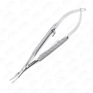 Portaagujas para Cirugía Oral, Portaagujas Barraquer Troutman, Portaagujas de Acero Inoxidable para Oftalmología - Product Image 2