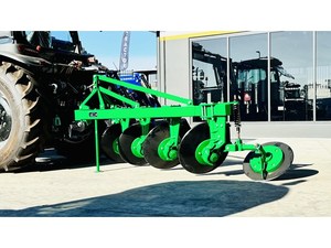 Arado de dos hileras para formar surcos, montado en tractor, máquina agrícola para la venta - Product Image 5