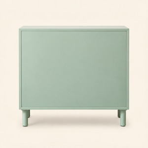 Mueble de Diseño con Incrustaciones de Hueso en Verde Salvia, Armario Decorativo de Lujo Hecho a Mano, Mueble de Almacenamiento Decorativo para Interiores del Hogar - Product Image 5