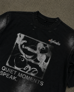 Camiseta Negra de Manga Corta para Hombre, Estilo Único y Personalizado, Diseño Urbano con Estampado, Cuello Redondo, Corte Regular, Algodón Jersey - Product Image 6