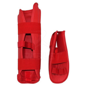 Protector de Espinilla de Karate de Cuero de Alta Calidad, Ligero, para Entrenamiento de Artes Marciales, Práctica Diaria y Ejercicios de Fitness - Product Image 3