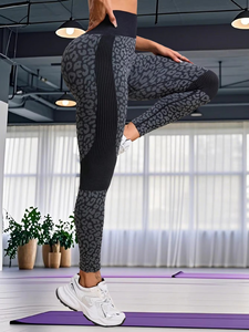 Leggings Deportivos para Mujer, Estilo Scrunch Bum, Sin Costuras, Elásticos, Transpirables, Hasta la Rodilla, Cintura Media, para Fitness, Yoga y Uso Diario - Product Image 4