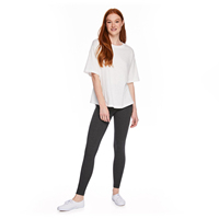 Kaos Wanita 100% Katun V-Neck Bernapas Cepat Kering Anti-Kerut Olahraga Musim Panas Lari Cetak Kasual Lengan Pendek OEM