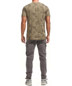 Nouveau design T-shirt décontracté pour homme 100 % coton tricoté à manches courtes imprimé avec caractéristiques anti-boulochage et écologiques Bangladesh - Product Image 2