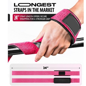 Sangles de levage réglables pour la musculation, l'entraînement en salle de sport, les soulevés de terre, les tractions, l'équipement de fitness - Product Image 5