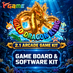 ชุดเกมอาร์เคด VGAME โกลด์ ดราก้อน คิง 2.1 สำหรับเล่นหลายคน พร้อมแผงเกมและซอฟต์แวร์สำหรับตู้เกม - Product Image 4