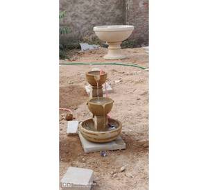 Nouvelle collection fontaine de designer en pierre jardin eau pierre naturelle sculpture fontaines en marbre extérieures pièce antique - Product Image 2