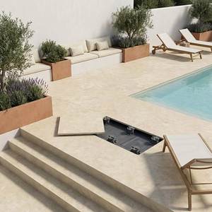 Baldosas de Porcelana para Terraza de Piscina de 600x1200 mm, Resistentes al Deslizamiento, para Exteriores, Aptas para Áreas Húmedas, Resistentes a la Humedad - Product Image 5
