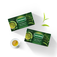 Échantillons Gratuits : Sachets de Thé Pyramidaux au Jasmin – Thé Herbal Énergisant Écologique avec Étiquettes – Emballage de Thé Herbal