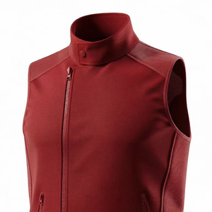 Chaleco Híbrido Blindado Personalizado para Motocicleta, Paneles Laterales Texturizados 100% Poliéster Antiarrugas - Product Image 1