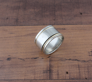 Wholesale 925 Sterling <b>Silver</b> Band <b>Ring</b> <b>Plain</b> Simple <b>Silver</b> Band for Women Men High Polish Stackable <b>Ring</b> Supplier Manufacturer - Product Image 1