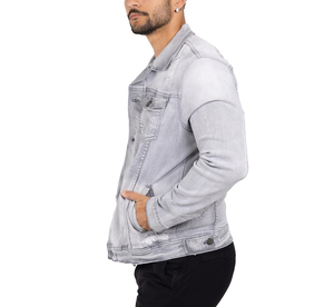Hot Selling Spring and Autumn Men's Jacket Casual Washed <b>Denim</b> <b>Coat</b> - Product Image 5