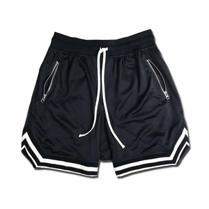 Short de basketball pour homme personnalisé, imprimé intégral, brodé, en mesh sublimé, séchage rapide, très vendu - Product Image 4