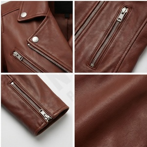 Nueva última mejor moda chaquetas de las mujeres chaqueta de cuero de moda de alta calidad bajo precio chaquetas de cuero de las señoras de cuero personalizado - Product Image 4