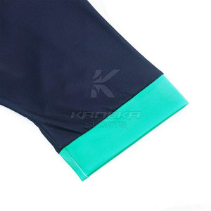 Cycling Zipper Sports Jersey Polyester Eco-Friendly Breathable Designed for Outdoor Recreation and Daily Sportswear - Product Image 3