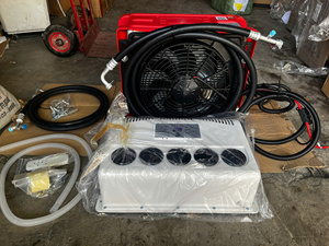 ชุดเครื่องปรับอากาศแบบแยกส่วนใต้คอนโซล 24V DC รุ่น 10238BTU ชุดแอร์อเนกประสงค์ครบชุดสำหรับรถขุด รถบรรทุก รถยก รถตัก - Product Image 1