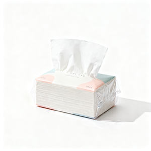 Caja de pañuelos faciales de lujo, diseño elegante, pañuelos desechables suaves e higiénicos para hoteles de primera categoría y uso doméstico - Product Image 2