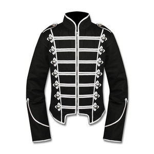 Chaqueta de Banda Ceremonial Personalizada, Estilo Uniforme de Lana, Chaqueta Bordada para Desfiles, Chaqueta Formal para Actuaciones - Product Image 5