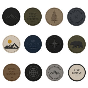 3D Embossed PVC Rubber <b>Patch</b>-Custom Eco-friendly Nickel-Free Waterproof <b>Sew</b>-<b>On</b>/Stick-<b>on</b> <b>Patches</b> for Clothing Hats Bags Vietnam - Product Image 5