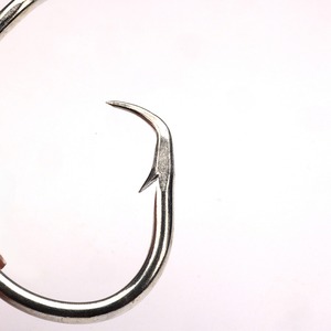 [Yooseung Industrial] Hameçon forgé à pointe décalée pour eau salée, en acier inoxydable haute résistance, hameçon circulaire pour thon de pêche au palangre - Product Image 2