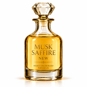 Huile de parfum concentrée (Attar) de haute qualité, Musc Saffire, 1 kg, non alcoolisée, unisexe, longue tenue, pour usage quotidien - Product Image 1