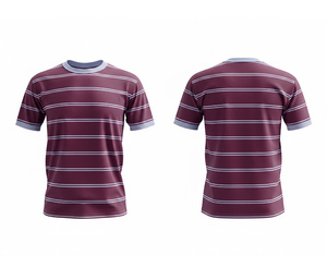 เสื้อยืดซับลิเมชั่นคุณภาพสูงแบบกำหนดเองสำหรับแบรนด์เสื้อผ้ากีฬา |   ไซส์ผู้ชาย ผู้หญิง และเยาวชน |   น้ำหนักเบา แห้งเร็ว - Product Image 4