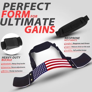 Arm Blaster Printed Gym <b>Training</b> Bicep Isolation Support Adjustable <b>Strength</b> Exercise Weightlifting Fitness Equipment - Product Image 2