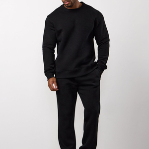 Sweat-shirts à col rond de haute qualité, unis, surdimensionnés, avec logo personnalisé, épais, brodés, fabriqués par un fabricant - Product Image 1