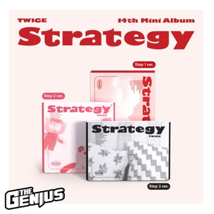 TWICE [STRATEGY] (Versión Step1/Step2/Step3) CD - Música Pop en Coreano, Material de Papel y Plástico - Product Image 1
