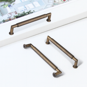 Tirador de Barra Redondo de Aleación de Zinc Bronce Antiguo de Gran Venta para Muebles de Cocina, Baño, Cajones y Mesitas de Noche - Product Image 2